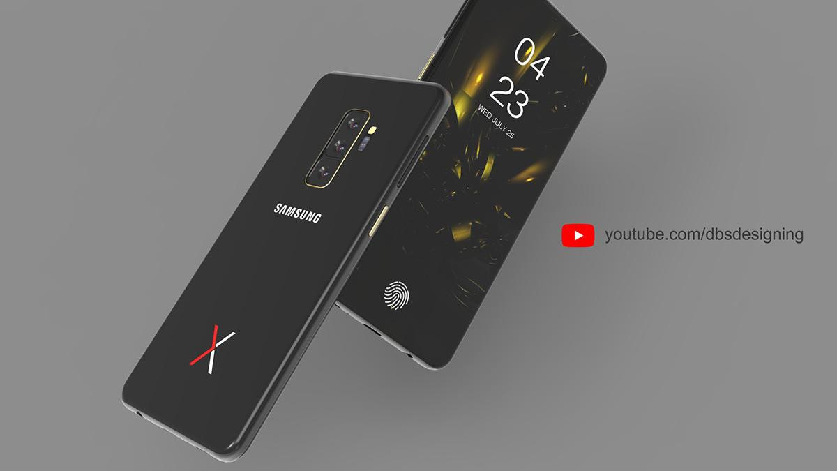 Ngắm Samsung Galaxy X đẹp nhức mắt, iPhone X chắc chắn cũng phải chào thua Ảnh 9