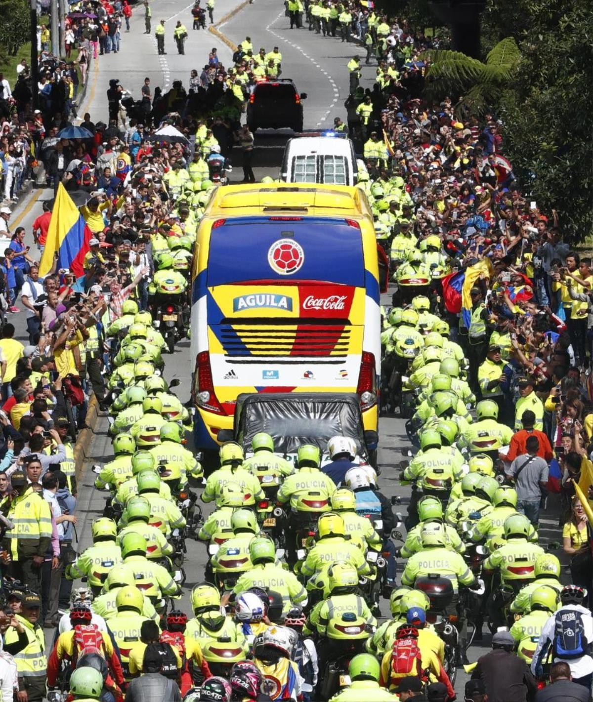 Thất bại ở World Cup nhưng người Colombia chào đón đội tuyển như thể vừa giành chức vô địch Ảnh 2