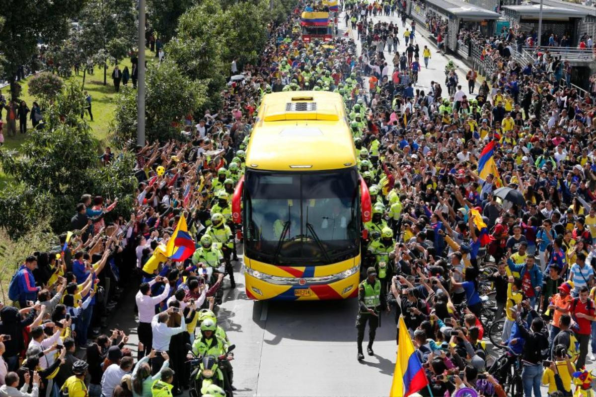 Thất bại ở World Cup nhưng người Colombia chào đón đội tuyển như thể vừa giành chức vô địch Ảnh 3