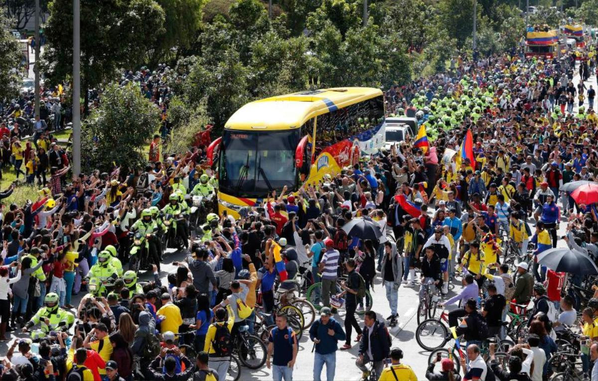 Thất bại ở World Cup nhưng người Colombia chào đón đội tuyển như thể vừa giành chức vô địch Ảnh 4