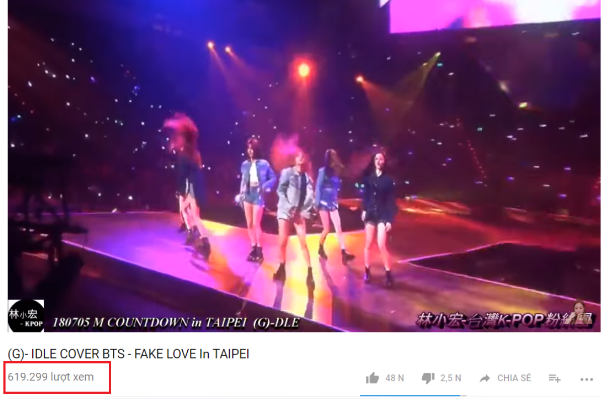 Người hâm mộ phát 'sốt' cùng bản cover 'Fake Love' của girlgroup tân binh nhà CUBE Ảnh 1