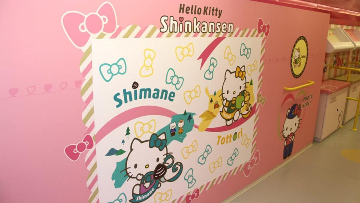 Bên trong tàu Hello Kitty ngộ nghĩnh và siêu dễ thương ở Nhật Bản Ảnh 7