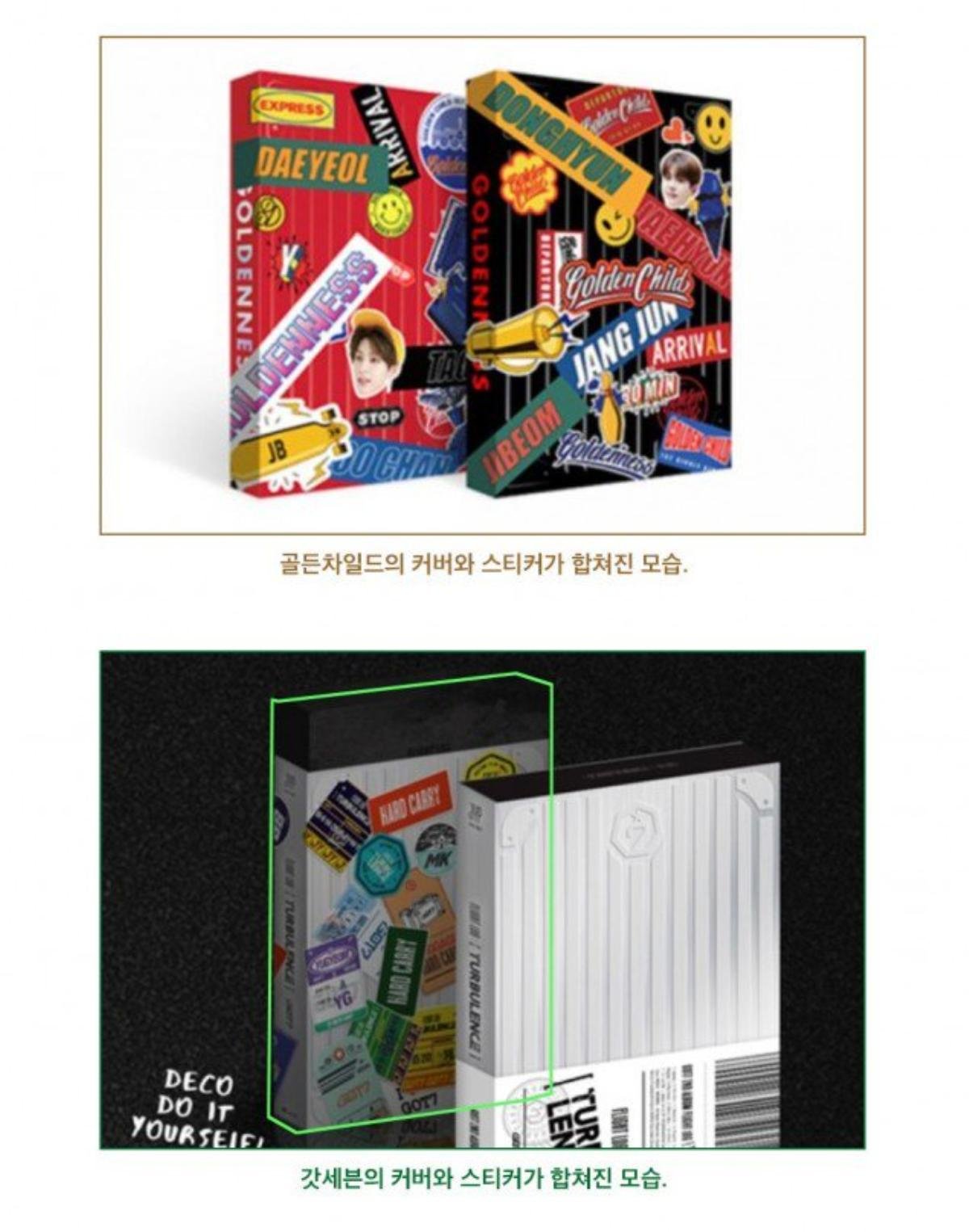 Bị tố đạo nhái thiết kế album GOT7: Giám đốc sáng tạo của Golden Child nói gì? Ảnh 1