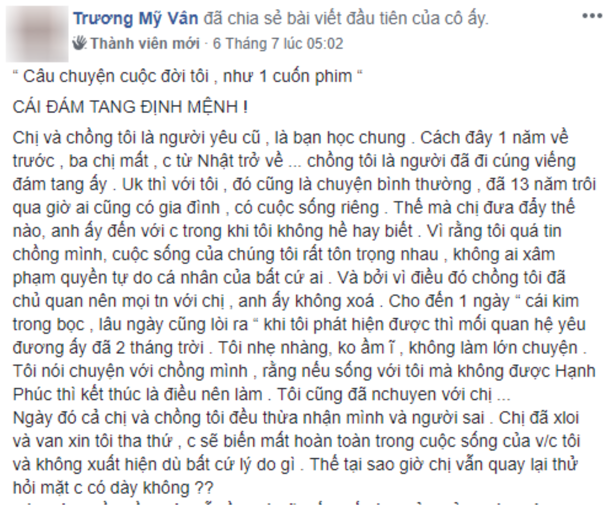 Sau khi đi dự 'đám tang định mệnh', chồng bỏ vợ Tào Khang xinh đẹp để đến với tình cũ từ 13 năm trước Ảnh 1