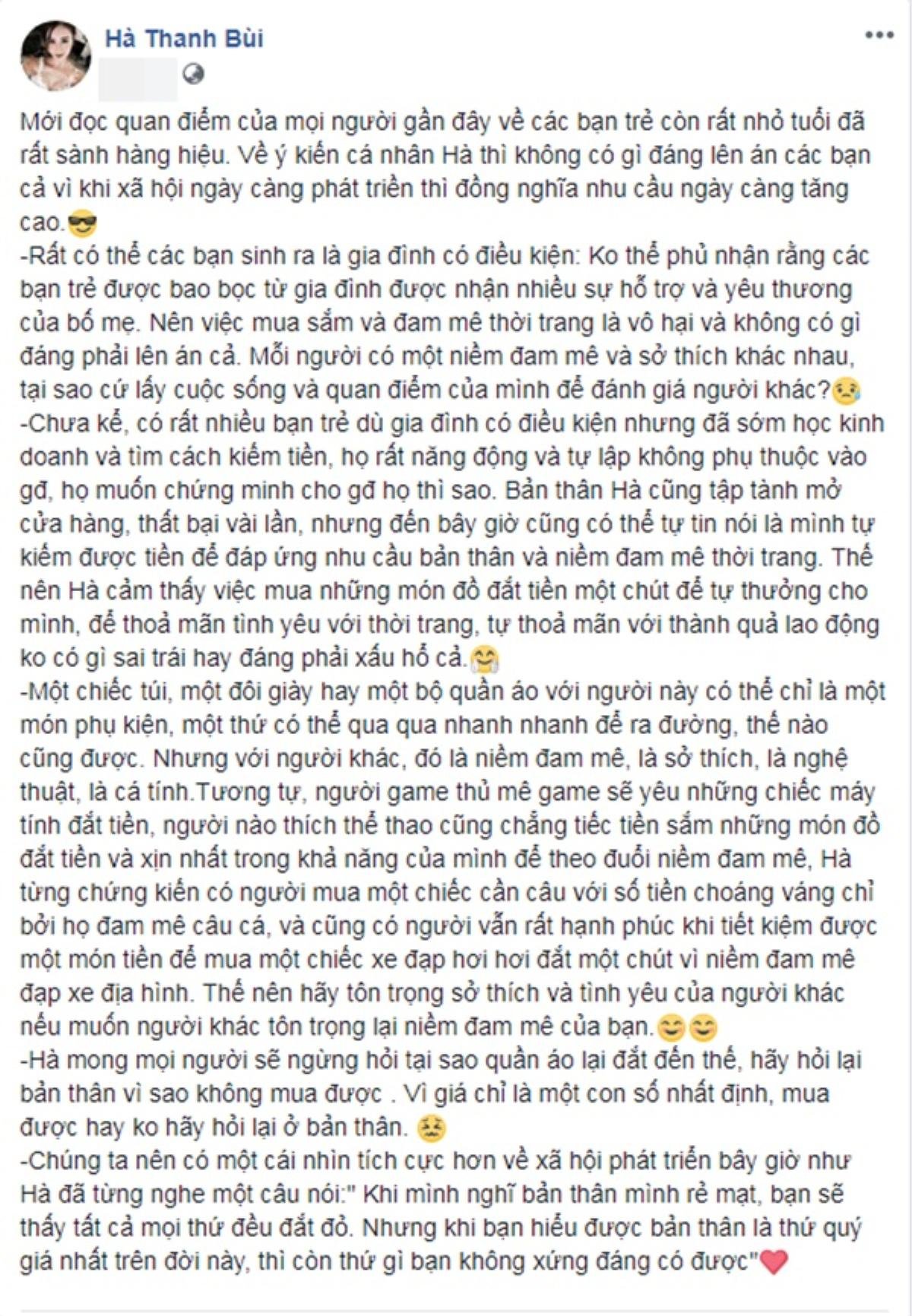 Giữa những tranh cãi về phong trào 'rich kid' đang 'rần rần', sao Việt nói gì? Ảnh 5