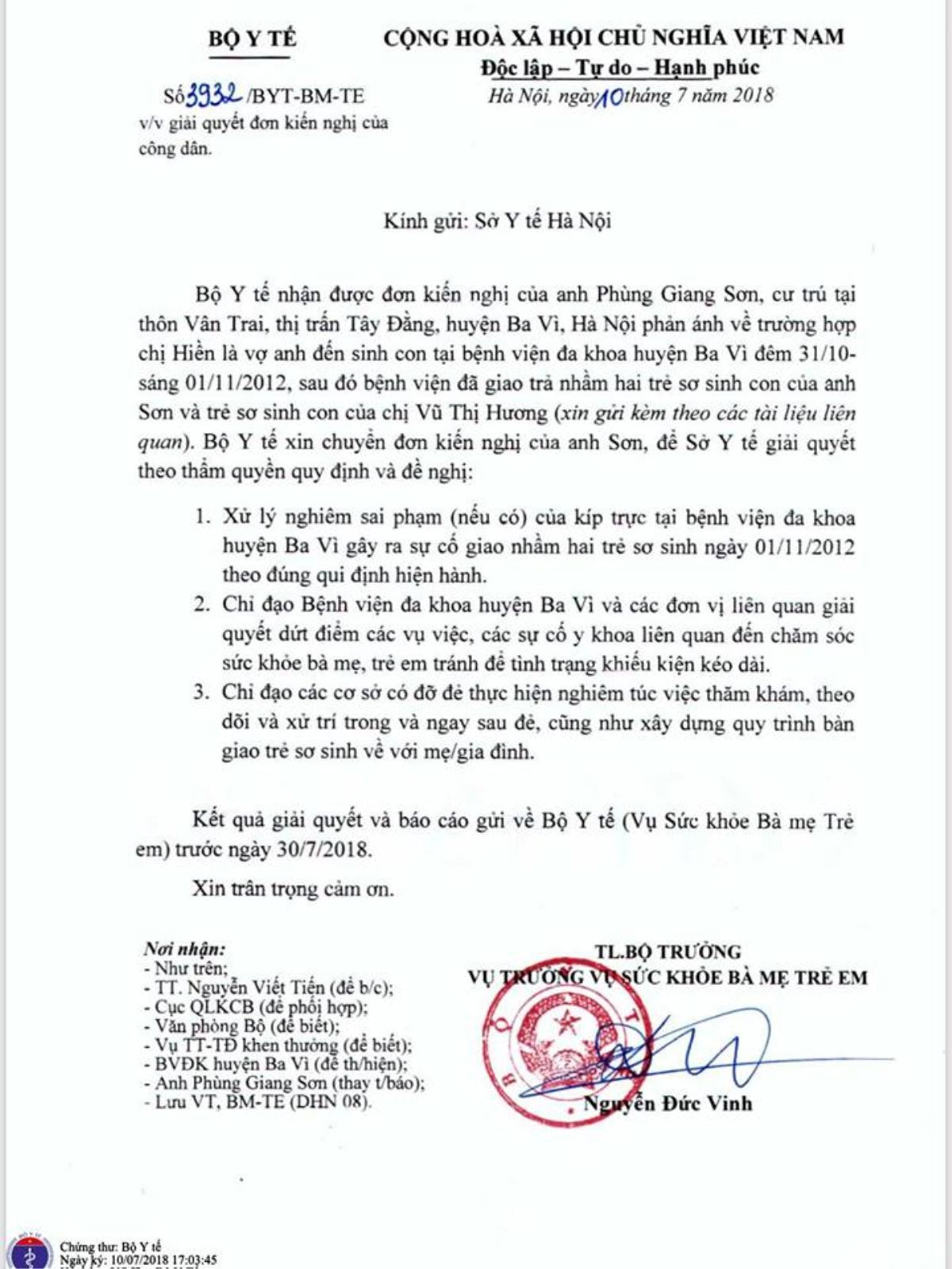 Bố bé trai bị trao nhầm con: ‘Gia đình tôi từng ngày từng giờ mong nhận được con về…’ Ảnh 4