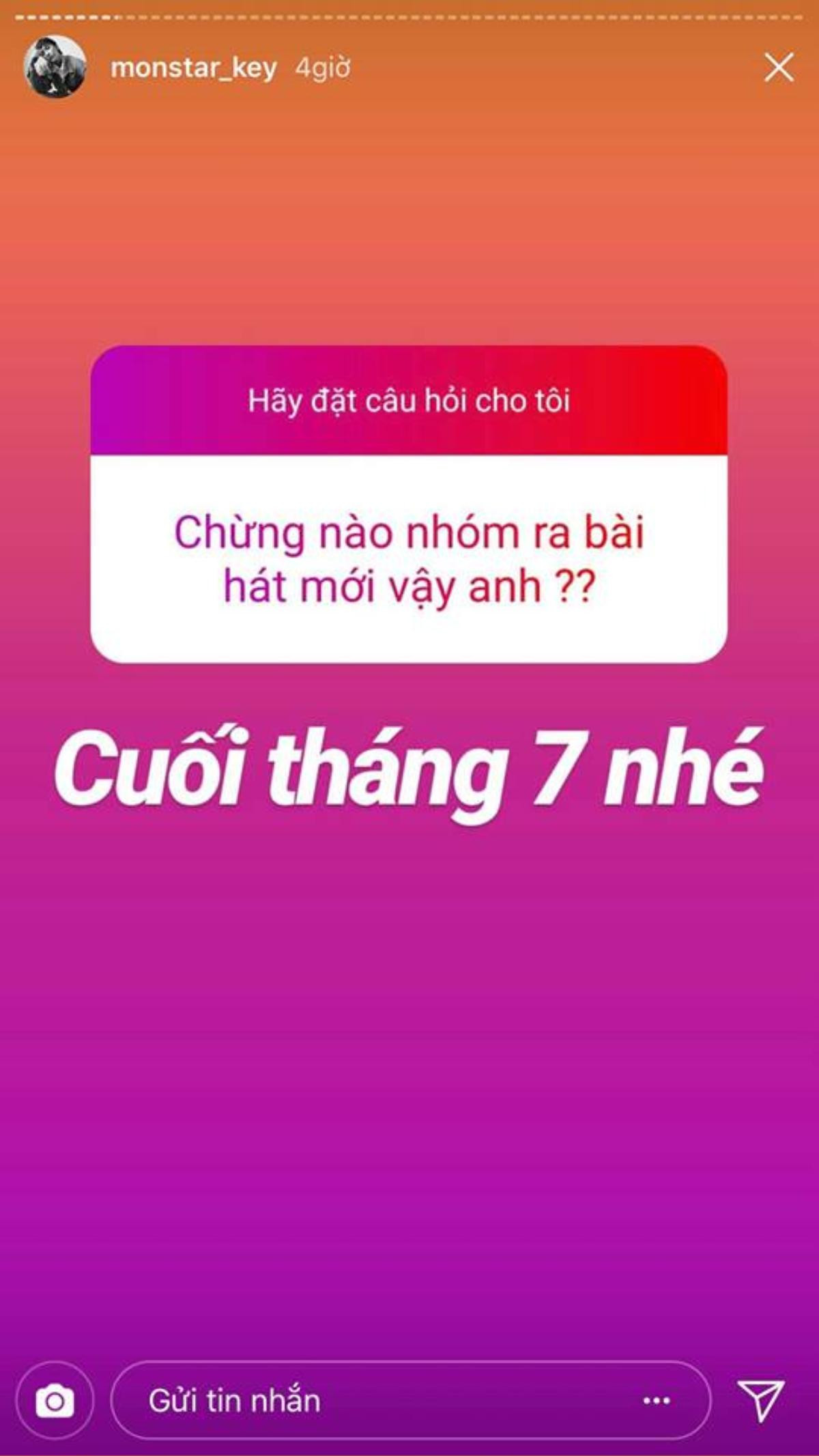 Vẫn còn 'nóng hừng hực' với 'Giữ lấy làm gì', MONSTAR đã chuẩn bị tung sản phẩm mới Ảnh 2