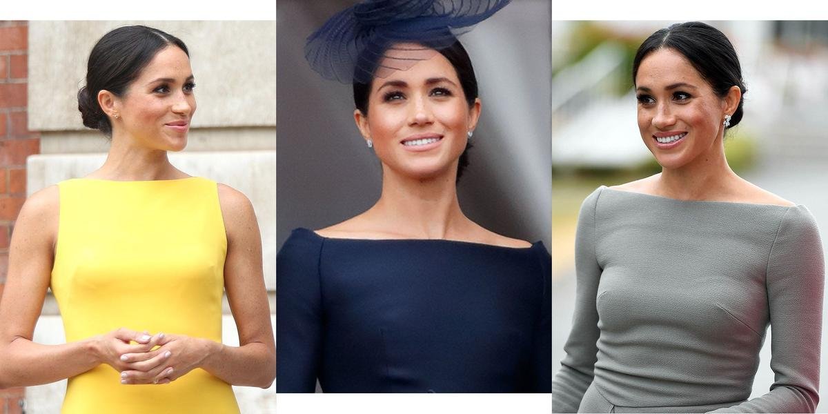 Không nghi ngờ gì nữa, Công nương Meghan Markle đã 'bỏ bùa' cả thế giới với váy cổ thuyền Ảnh 1