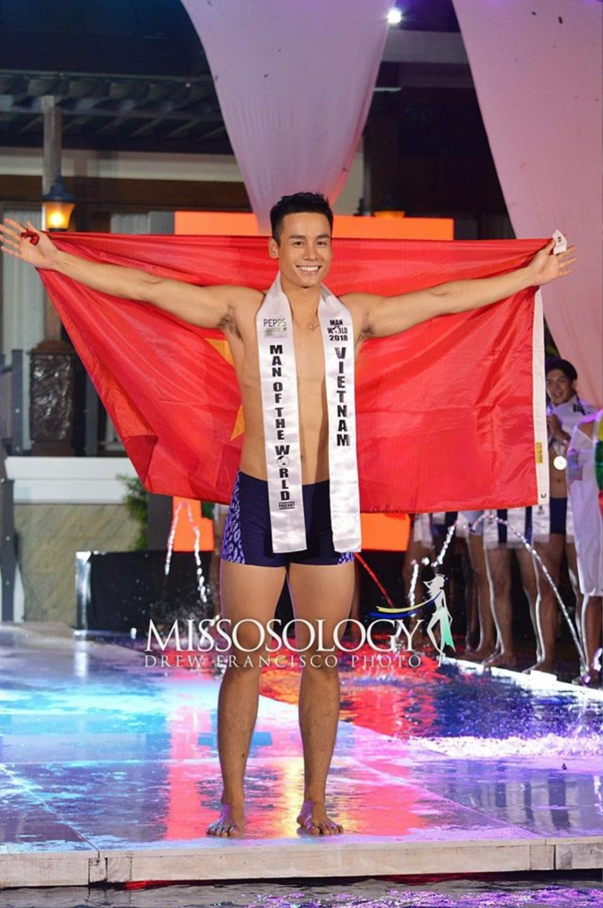 Đại diện Việt được nhấc bổng người, khi xuất sắc đăng quang Man of The World 2018 Ảnh 7