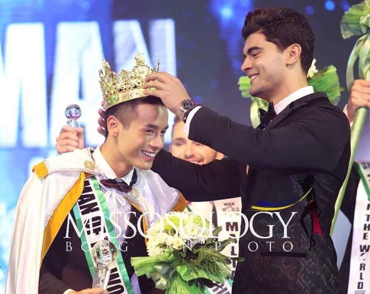 Đại diện Việt được nhấc bổng người, khi xuất sắc đăng quang Man of The World 2018 Ảnh 2