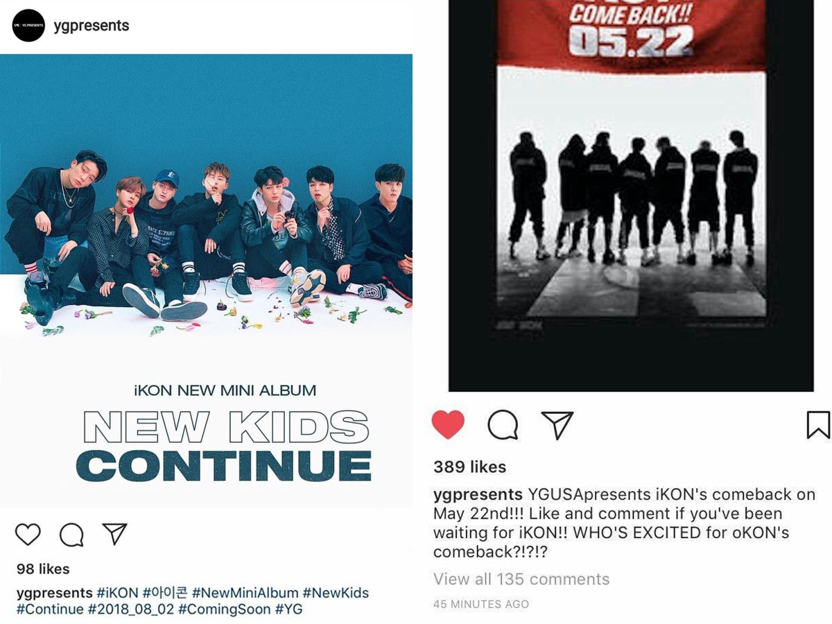 Chuyện như đùa: Làm lộ teaser iKON trên Instagram, YG 'tỉnh bơ' nhắn tin yêu cầu fan gỡ ảnh Ảnh 1