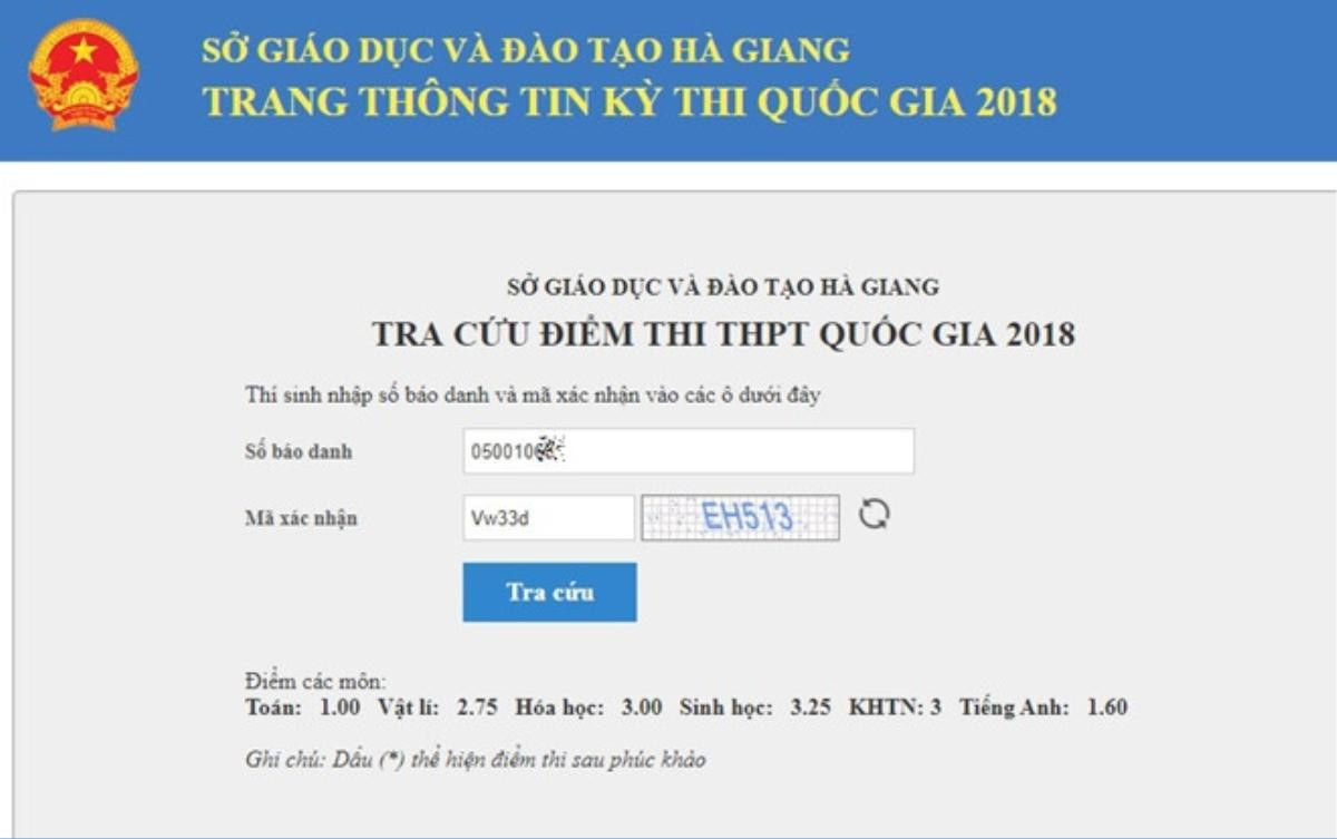 Sau vụ điểm thi ở Hà Giang, xem kỹ, đừng để đá 'gian lận' Ảnh 1