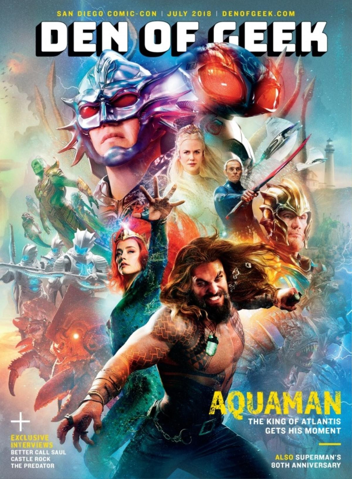 ‘Aquaman’ tung bìa tạp chí đẹp long lanh, khoe toàn bộ dàn diễn viên siêu ấn tượng Ảnh 4