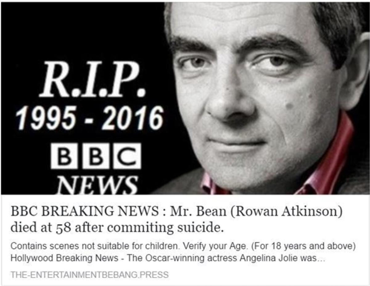 Trò đùa dai mãi không dứt: 'Mr Bean' Rowan Atkinson lại tiếp tục bị đưa 'tin vịt' đã qua đời Ảnh 2