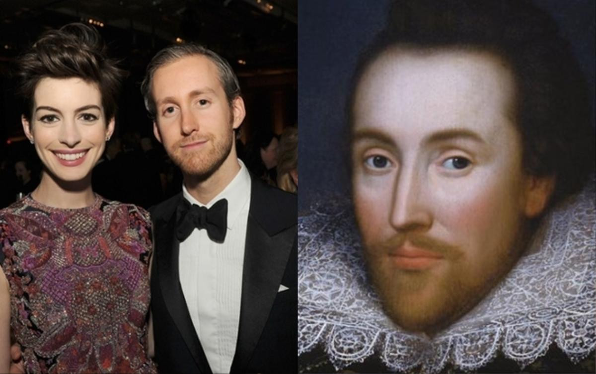 Dựa vào 2 điều này, cư dân mạng rộ lên chuyện 'duyên tiền kiếp' giữa Anne Hathaway và William Shakespeare Ảnh 1