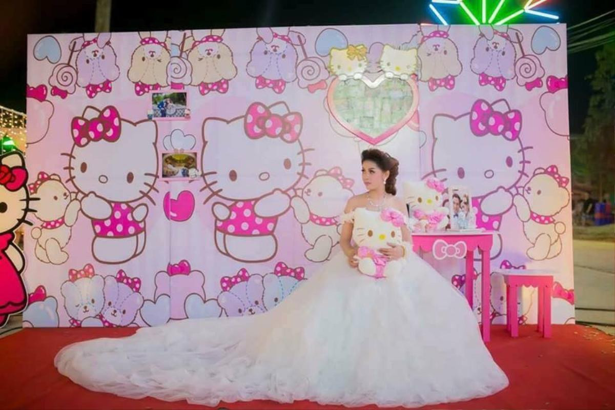 Trở về tuổi thơ với đám cưới Hello Kitty của cặp đôi 9X Ảnh 3