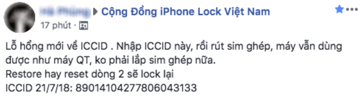 Không cần SIM ghép 'thần thánh', người dùng VN đang rỉ tai nhau cách hô biến iPhone lock thành quốc tế dễ dàng Ảnh 1