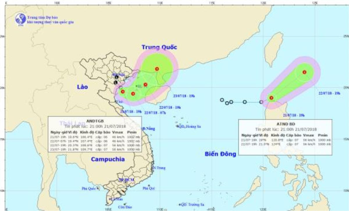 Chưa hết mưa lũ, áp thấp nhiệt đới lại chuẩn bị đổ bộ vào miền Bắc Ảnh 1