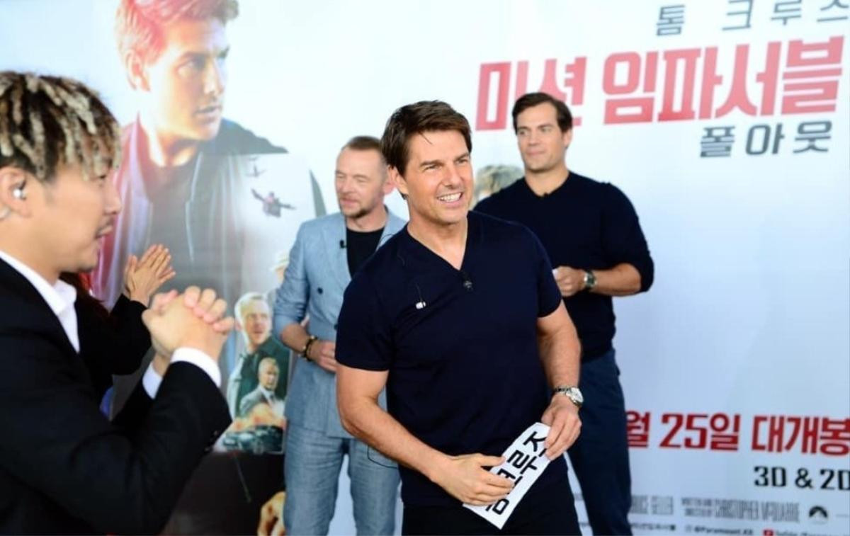 Bất ngờ khi Tom Cruise, Henry Cavill và Simon Pegg ‘cân’ hết tám thành viên ‘Running Man’ Ảnh 3