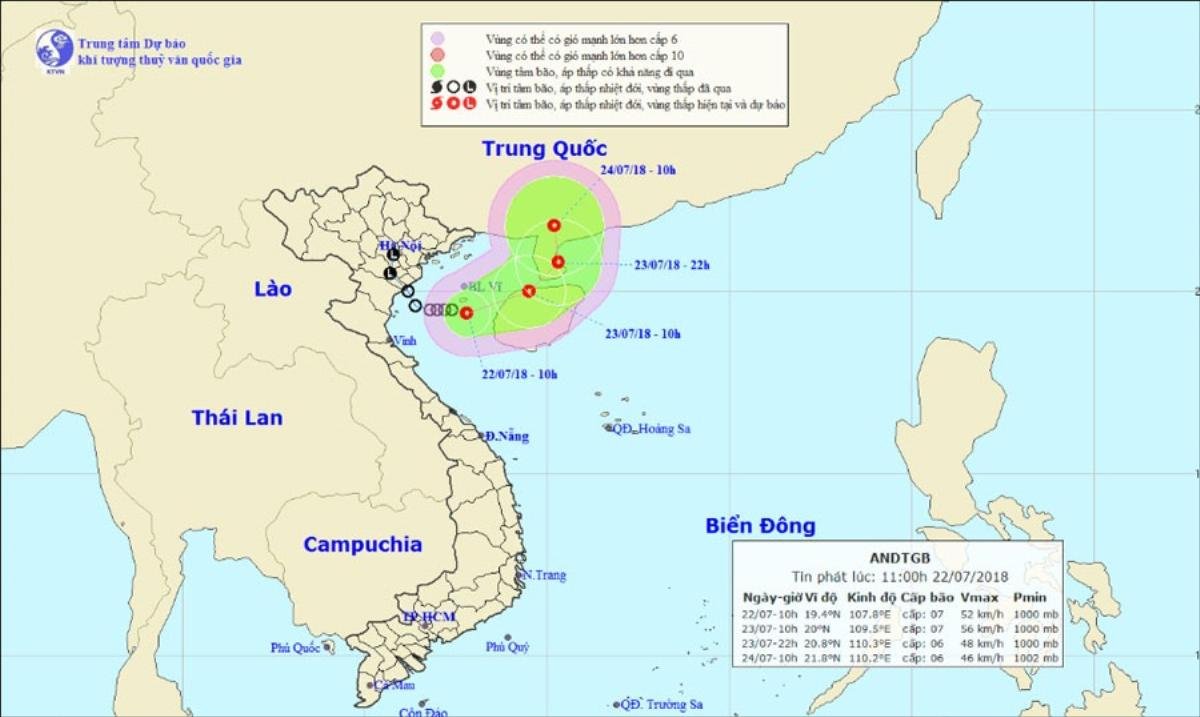 Mưa lớn vừa dứt, Biển Đông tiếp tục xuất hiện áp thấp nhiệt đới mới Ảnh 1