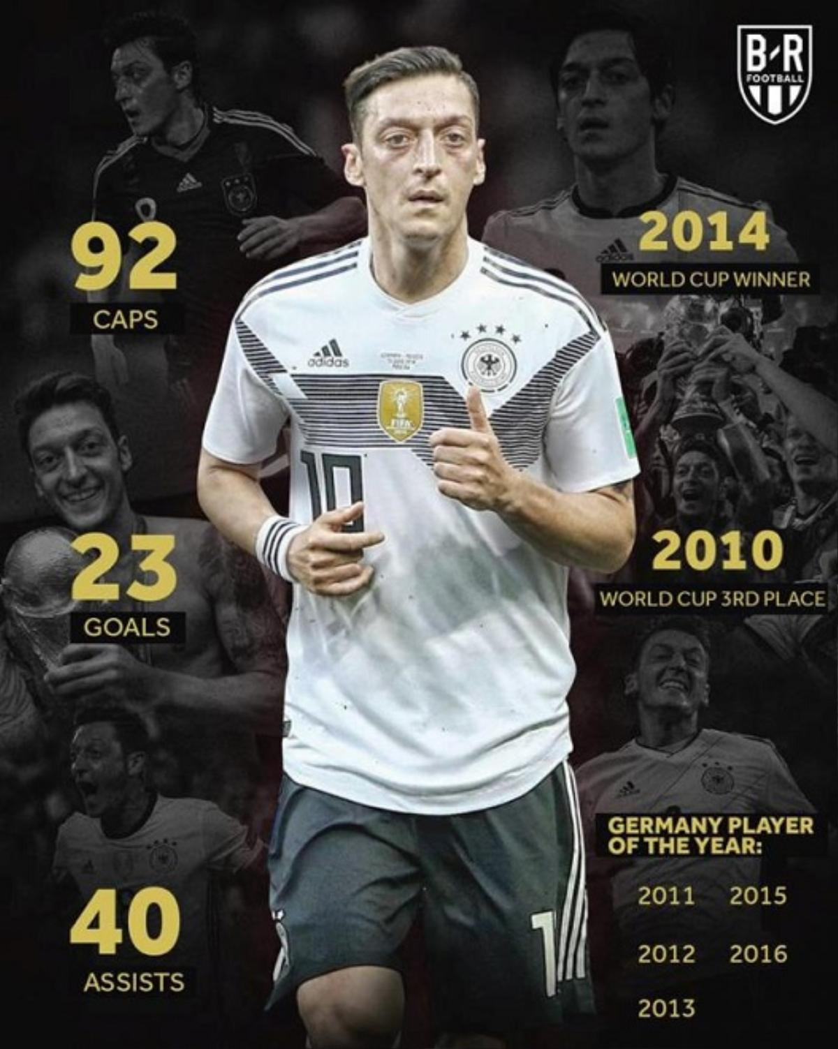 Không có Mesut Ozil, bóng đá Đức không thể bước ra khỏi bóng tối Ảnh 4