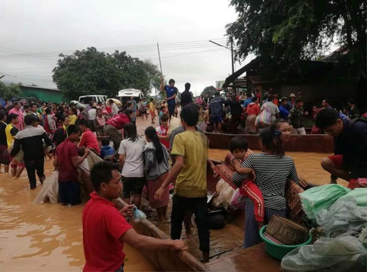 Vỡ đập thủy điện tại Lào: 26 công nhân Hoàng Anh Gia Lai bị cô lập đã được trực thăng giải cứu Ảnh 1