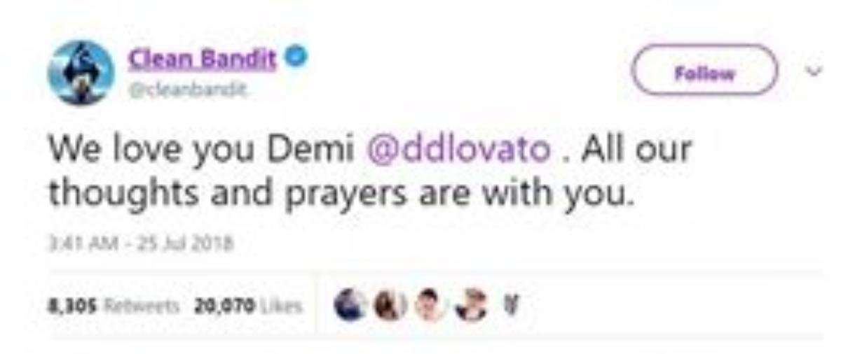 Loạt siêu sao gửi 'mưa lời chúc', nguyện cầu tốt lành cho Demi Lovato! Ảnh 9