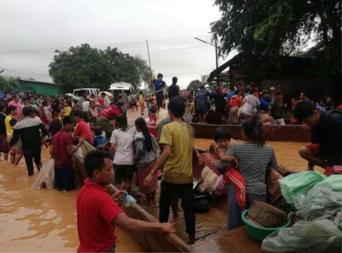 Nạn nhân thoát khỏi thảm cảnh vỡ đập thủy điện tại Lào: 'Tôi ôm con trong tuyệt vọng, lúc đó chỉ biết khóc thôi' Ảnh 3