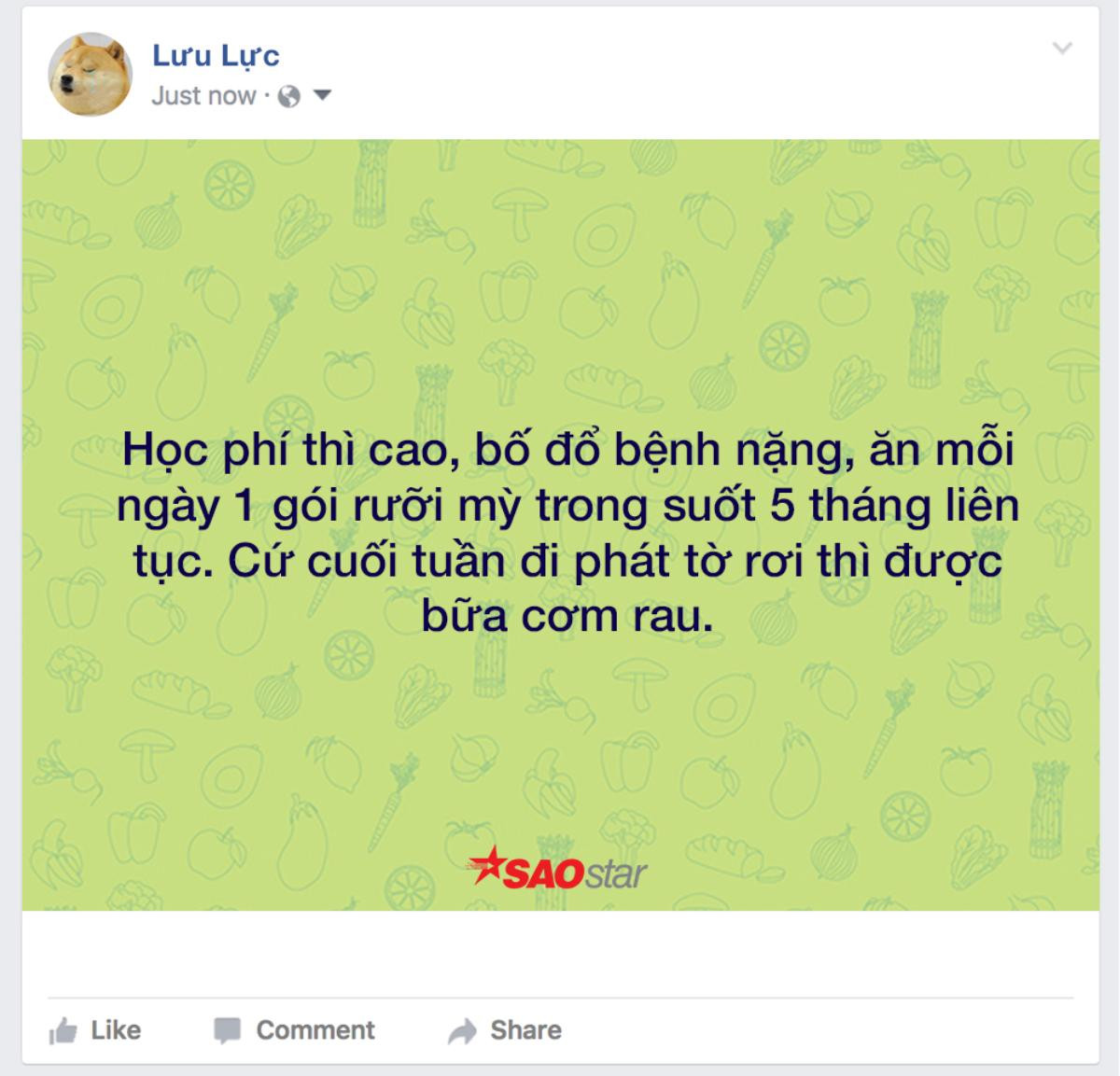 Cuối tháng rồi, hãy ôn lại kỷ niệm bằng cách kể về lúc khó khăn nhất thời sinh viên của bạn đi! Ảnh 5