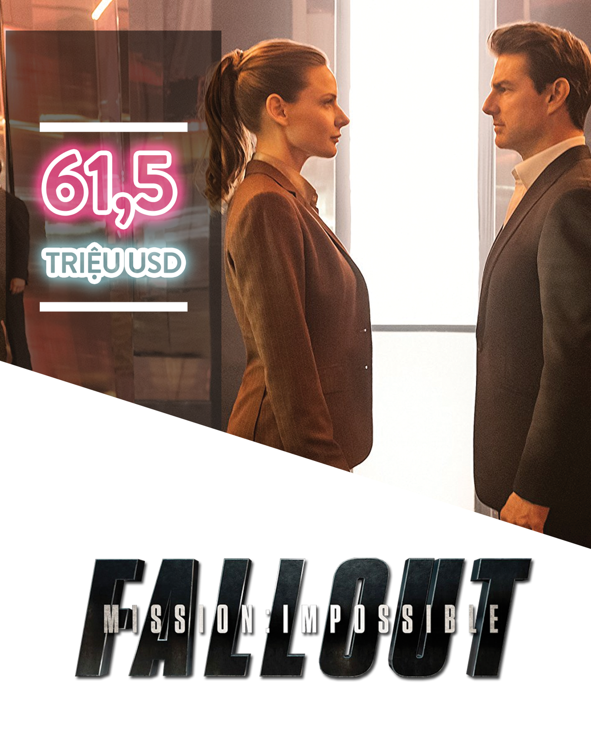 Tom Cruise và Henry Cavill giúp 'Mission Impossible: Fallout' vươn lên dẫn đầu doanh thu Bắc Mỹ Ảnh 1