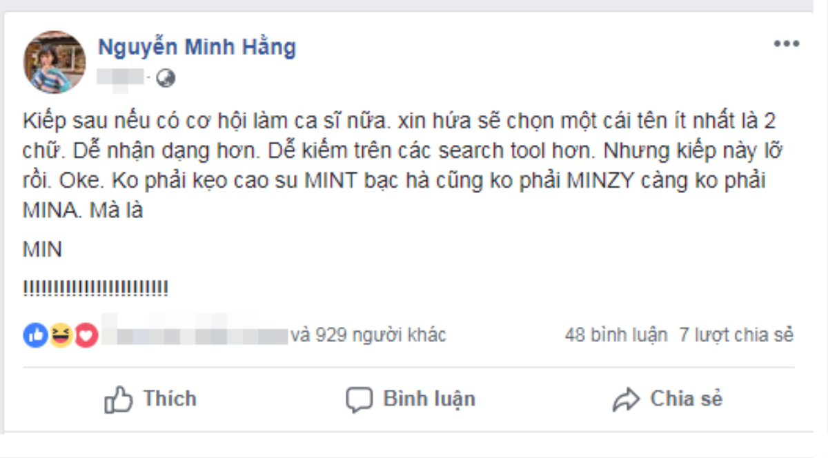 Phản ứng 'khó đỡ' của sao Việt đằng sau sự 'đụng hàng' trong nghệ danh Ảnh 2