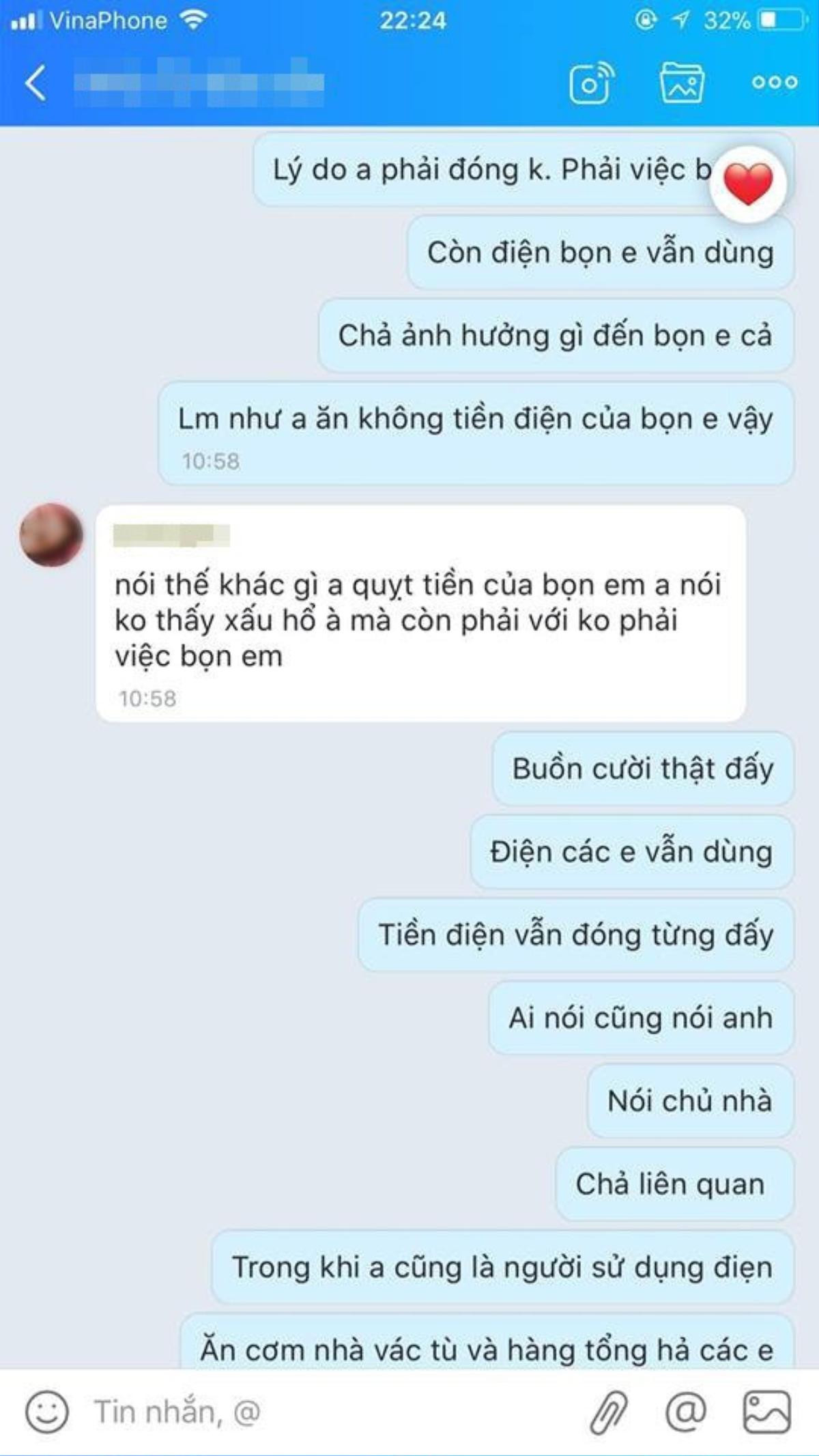 Một nữ sinh thuê trọ bị nam chủ nhà tát vào mặt sau thắc mắc: 'Tại sao thu tiền bọn em rồi mà cuối tháng còn chưa đóng tiền điện?' Ảnh 2