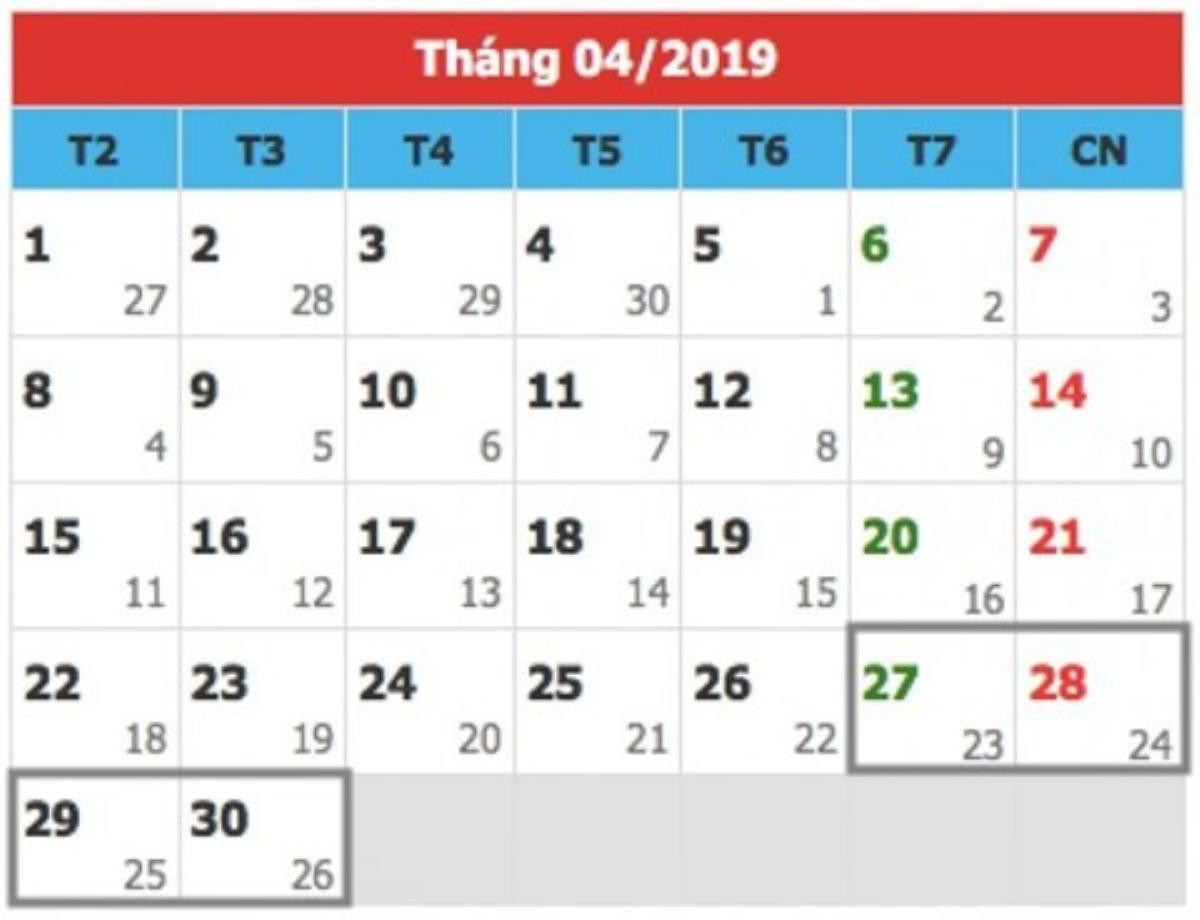 Thủ tướng phê duyệt dịp lễ 30/4- 1/5/2019 sẽ được nghỉ 5 ngày Ảnh 1