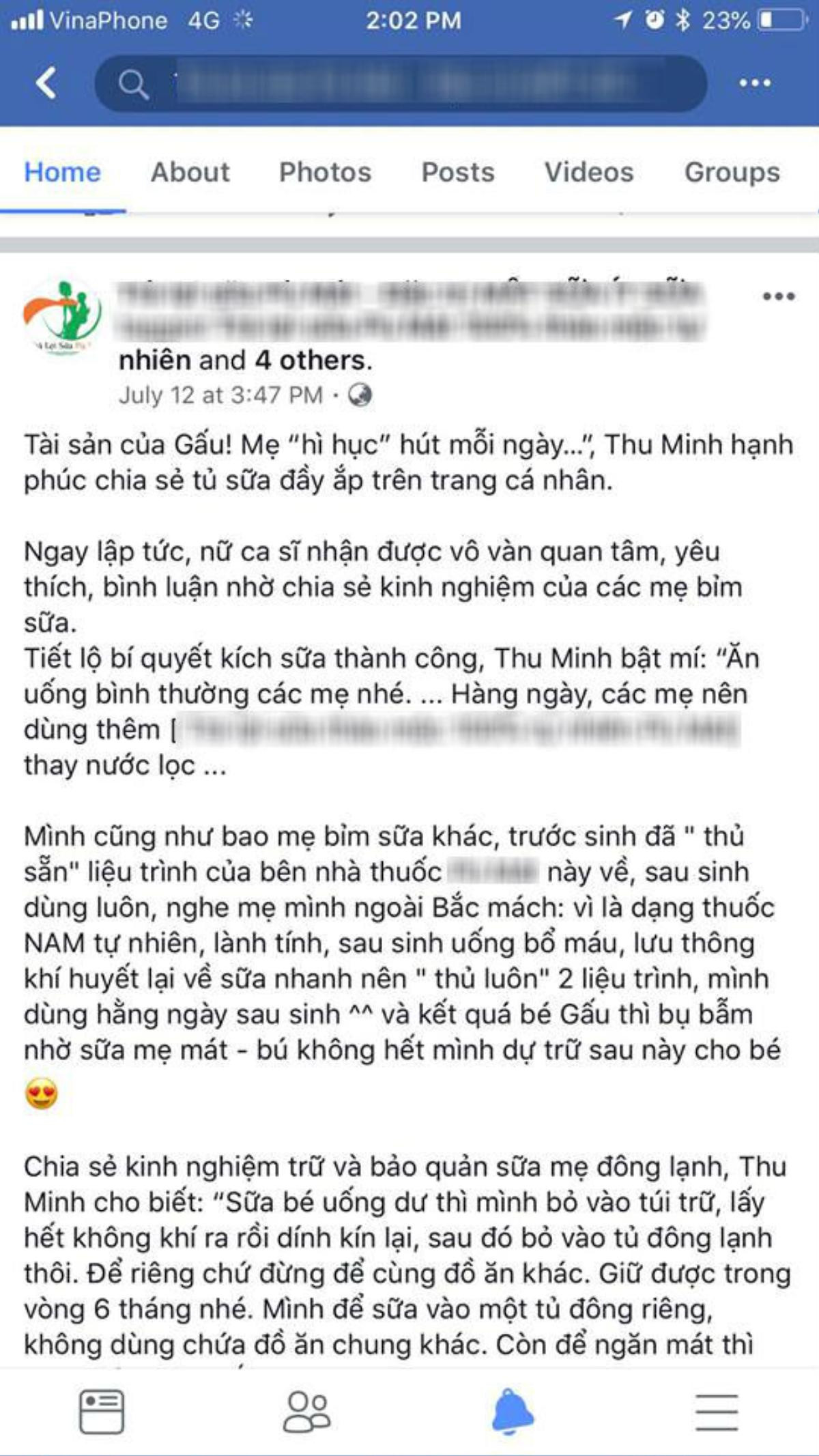 Thu Minh bật khóc vì tức và ức khi bị ăn cắp hình ảnh, làm ảnh hưởng tới tình mẫu tử của mình và bé Gấu Ảnh 2