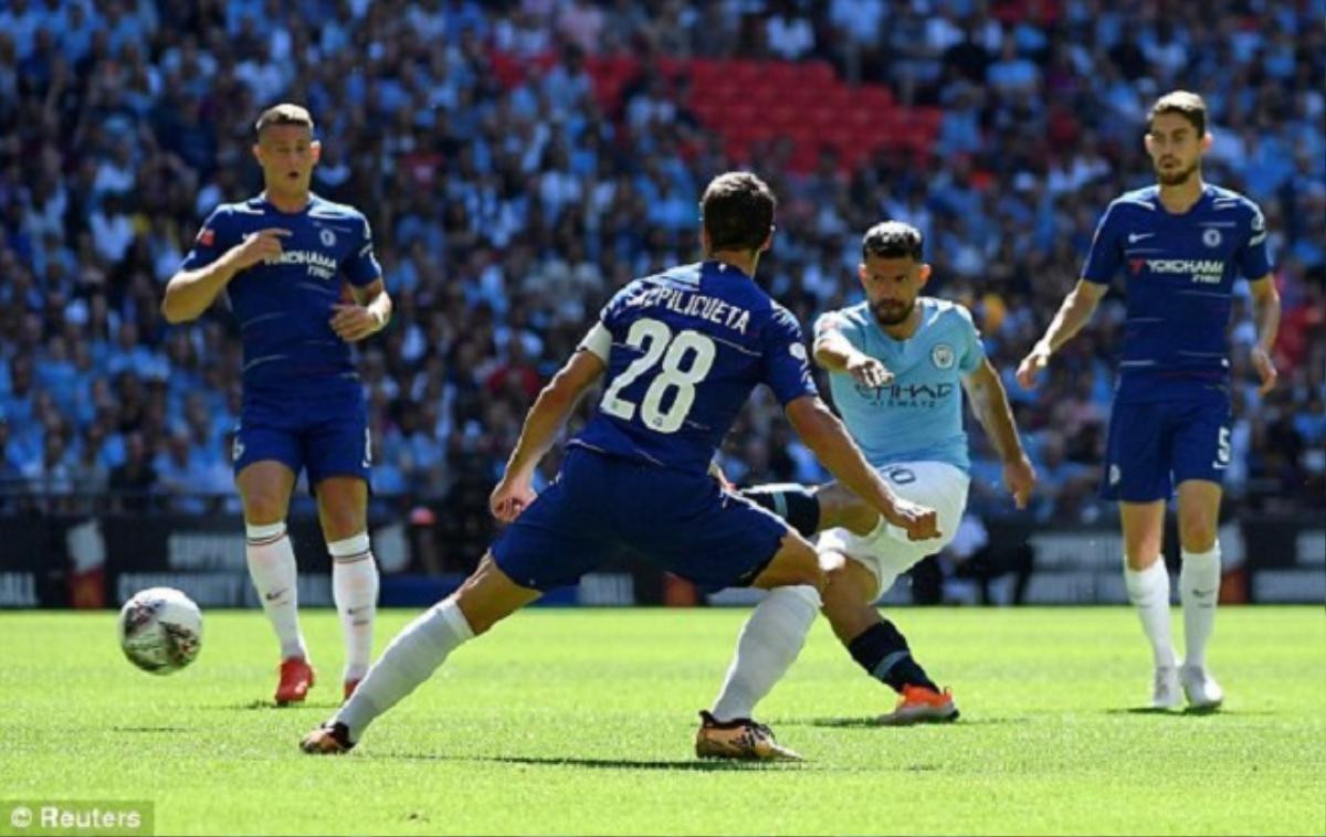 Aguero thi đấu như 'lên đồng', Man City giành siêu cup Anh lần thứ 5 trong lịch sử Ảnh 1