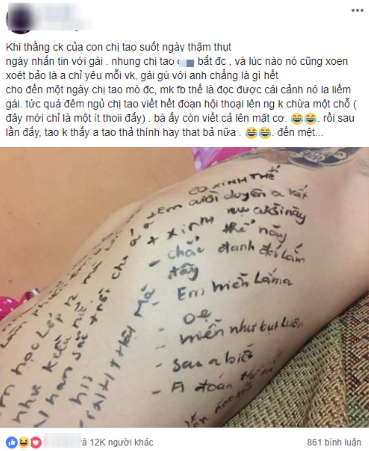 Phát hiện chồng ‘thả thính’ gái lạ, cô vợ đã xử trí nhẹ nhàng nhưng ai nhìn vào cũng phải khiếp vía Ảnh 1