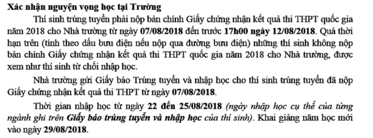 Điểm chuẩn thấp nhất của Đại học Thương mại là 19,5 Ảnh 3