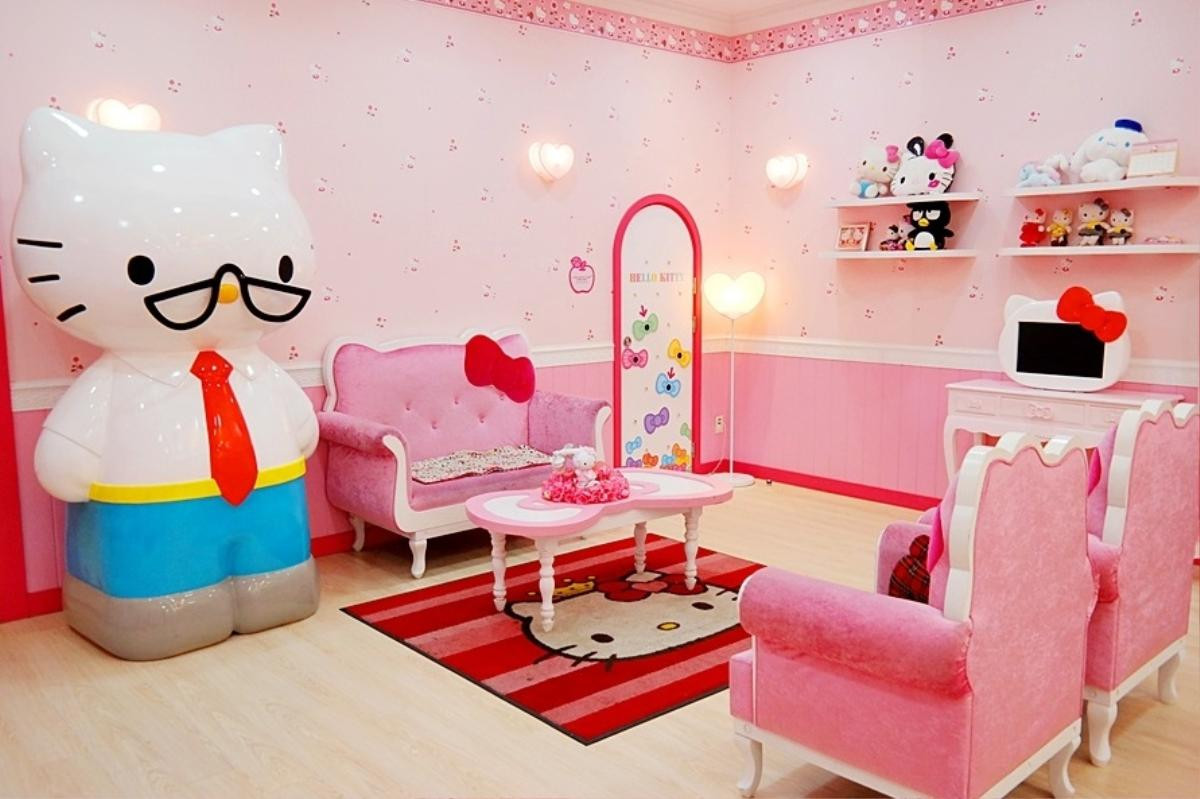 Có một hòn đảo Hello Kitty toàn màu 'hường' ở Hàn Quốc khiến con gái cứ phải phát cuồng Ảnh 6