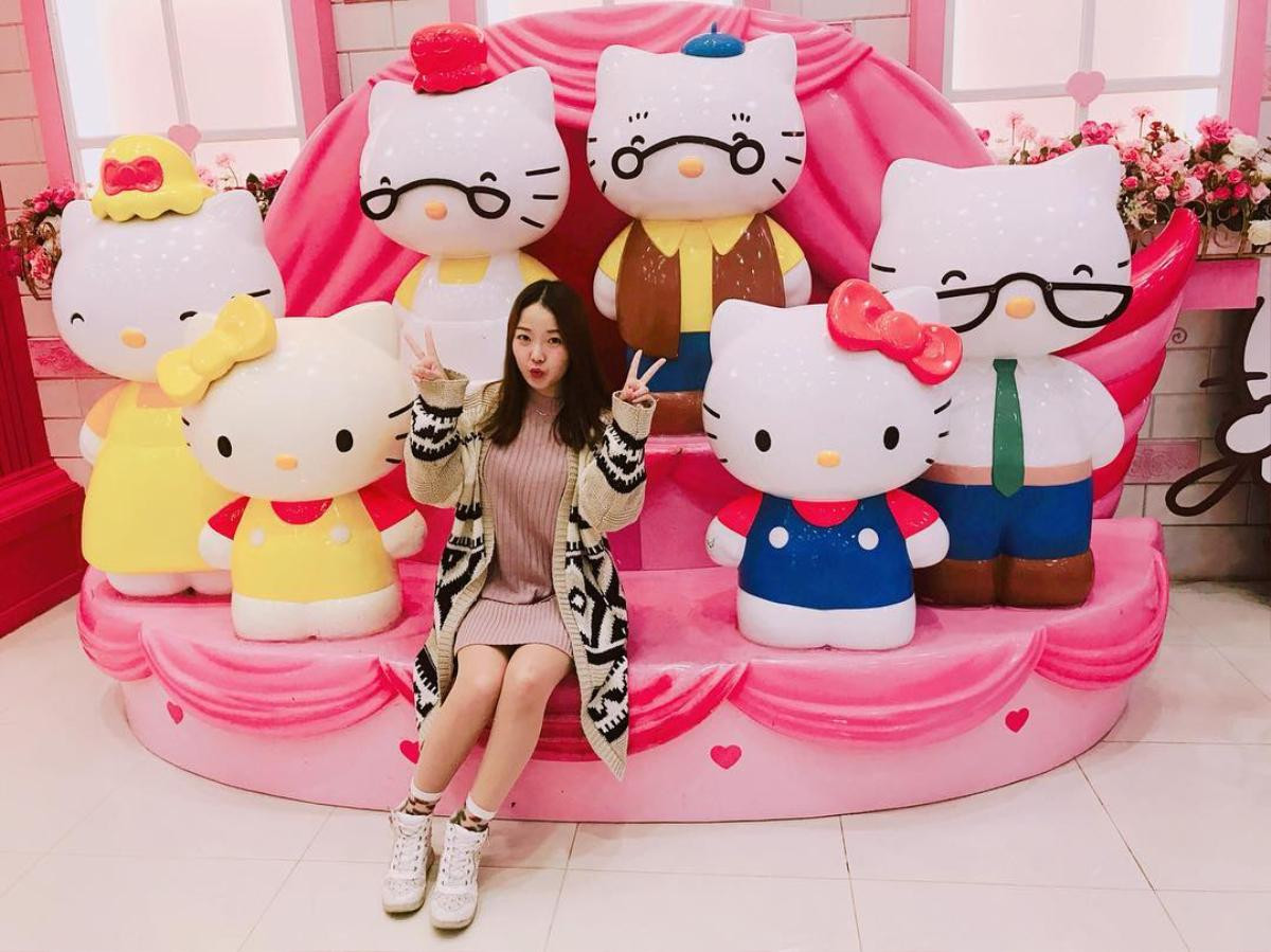 Có một hòn đảo Hello Kitty toàn màu 'hường' ở Hàn Quốc khiến con gái cứ phải phát cuồng Ảnh 7