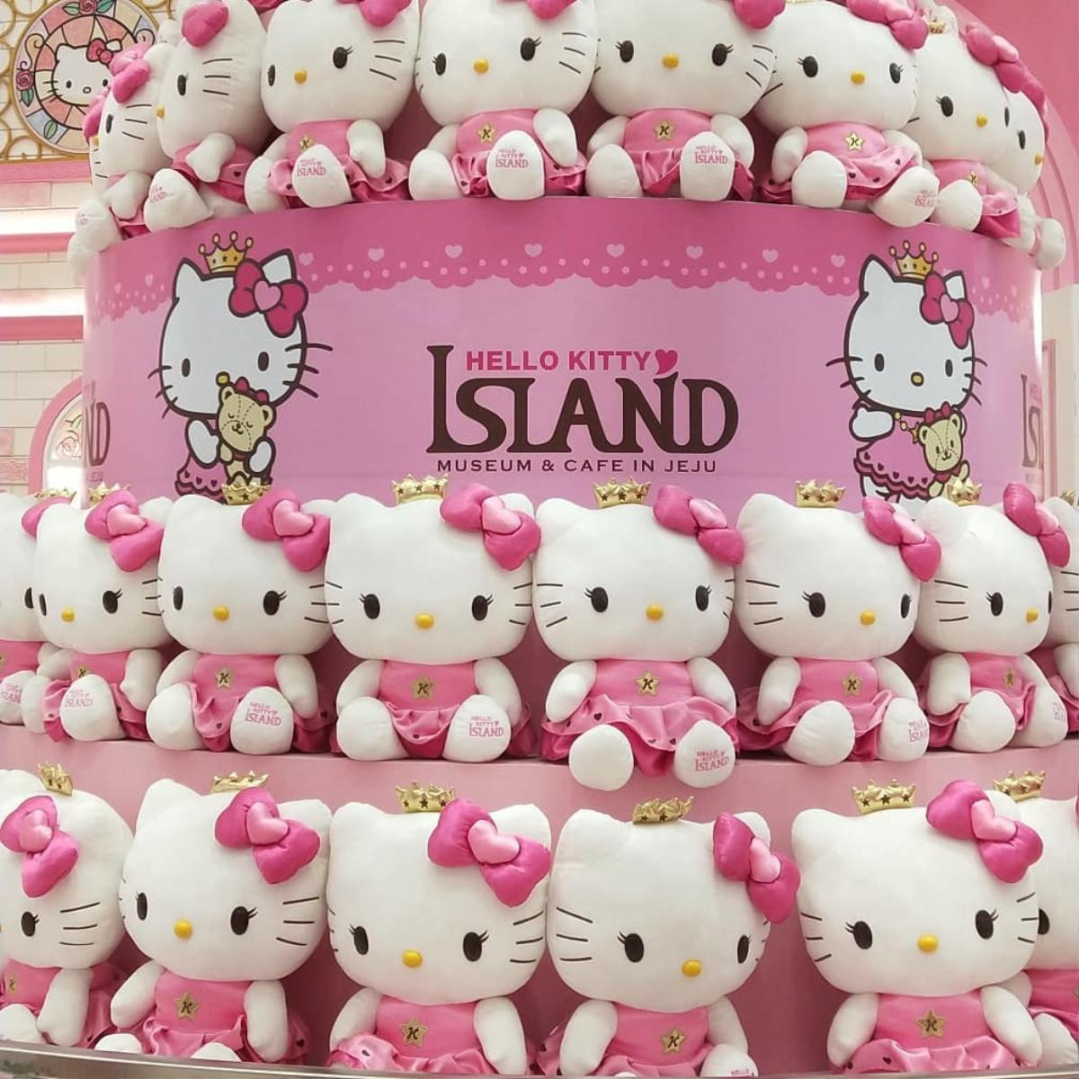 Có một hòn đảo Hello Kitty toàn màu 'hường' ở Hàn Quốc khiến con gái cứ phải phát cuồng Ảnh 21