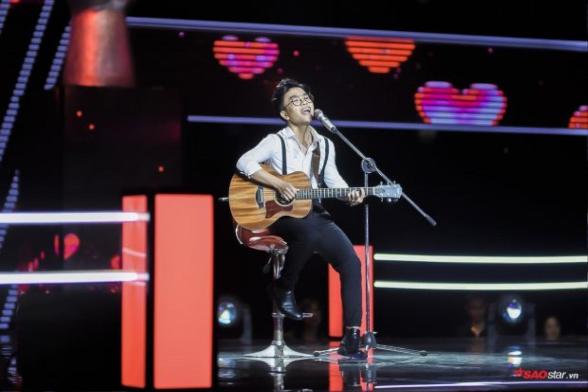 Thành Nghiệp - chàng lãng tử với chiếc đàn ghi-ta suốt nửa chặng đường The Voice 2018 Ảnh 3