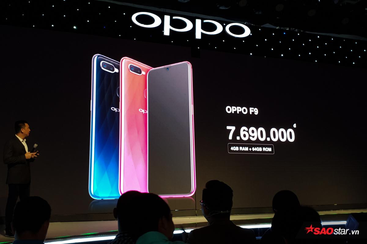 OPPO F9 ra mắt tại Việt Nam: Trang bị sạc nhanh VOOC, có camera kép! Ảnh 8