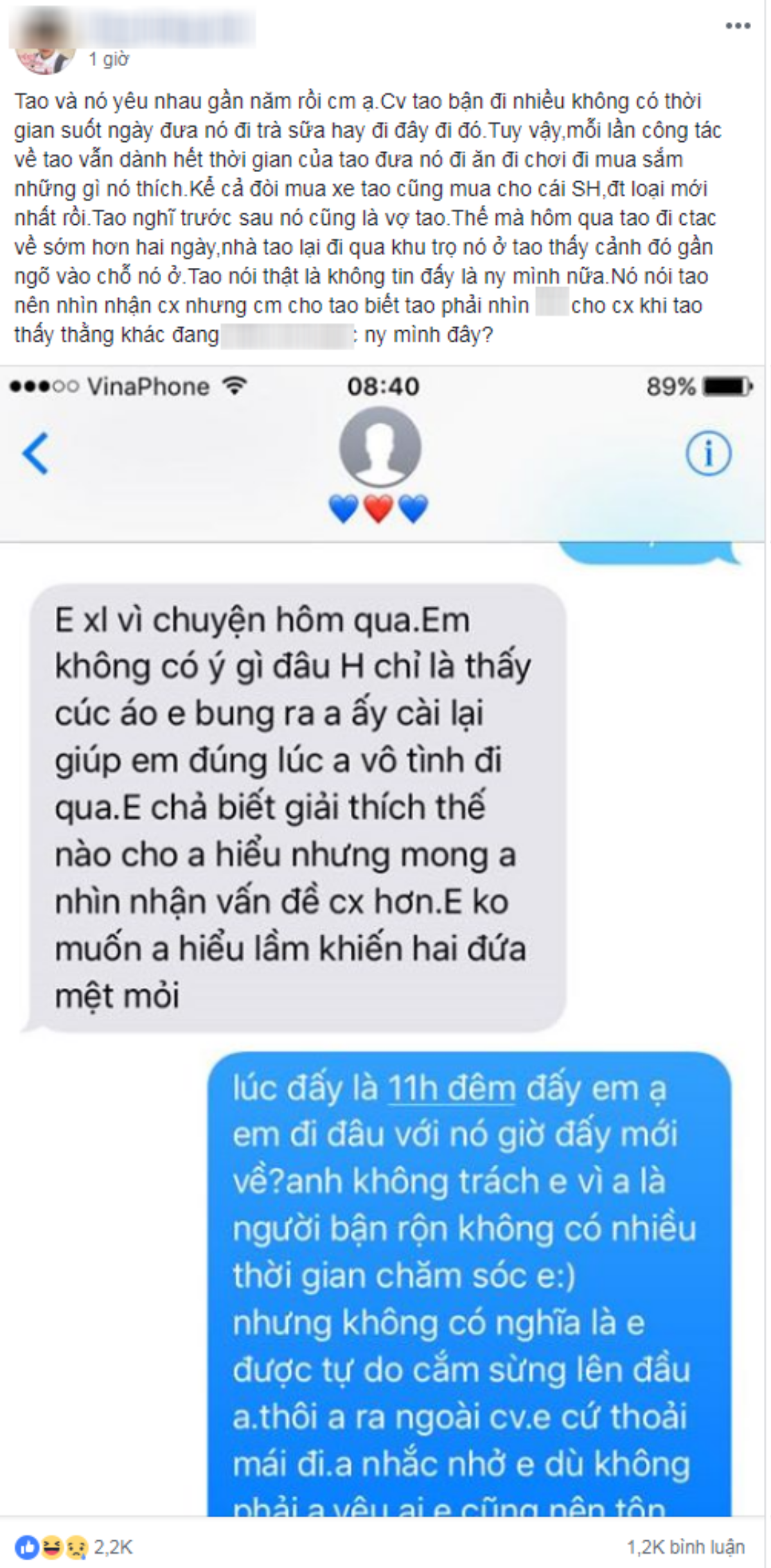 Bắt gặp người lạ 'cài cúc áo' hộ bạn gái lúc nửa đêm, anh chàng 'xấu số' bất ngờ được hội chị em nhận làm chồng khi xem Facebook Ảnh 1