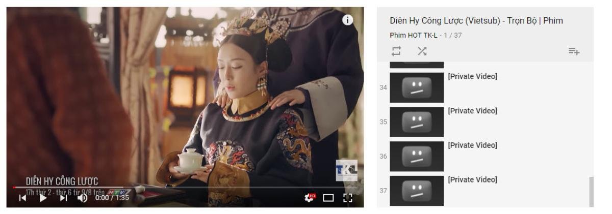 Đến lượt 'Phù Dao' bị xóa khỏi kênh Youtube của đơn vị giữ bản quyền 'Diên Hi công lược' Ảnh 2