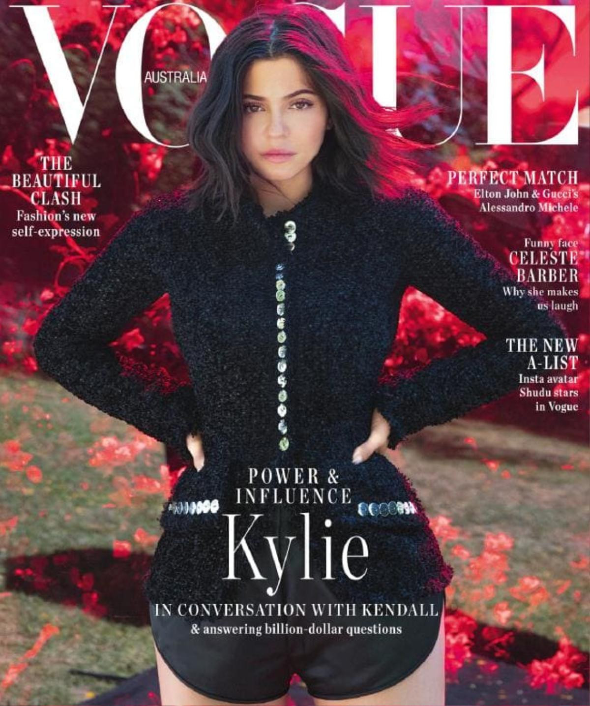 Có một Kylie Jenner rất khác khi xuất hiện lần đầu tiên trên trang bìa Vogue Ảnh 1