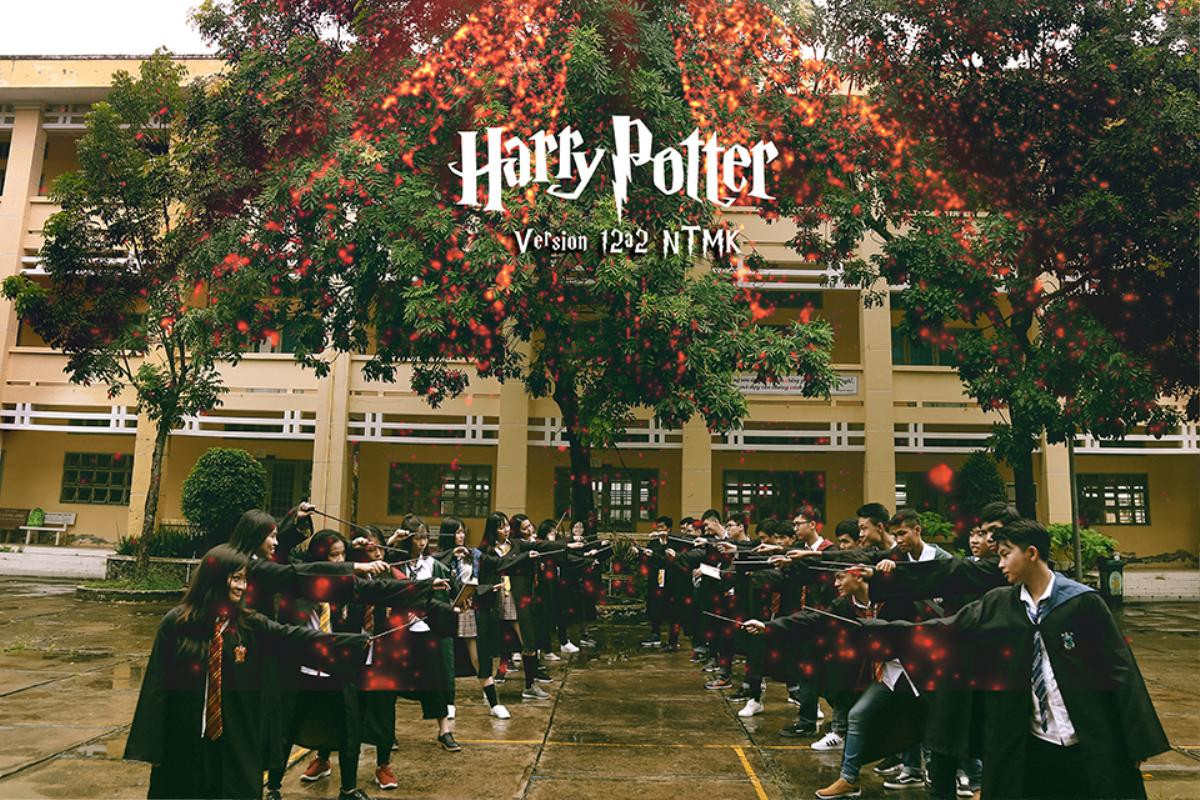 Teen Sóc Trăng 'đại náo' biến lớp học thành Học viện Phù thủy Hogwarts trong bộ ảnh kỷ yếu chất phát ngất Ảnh 1