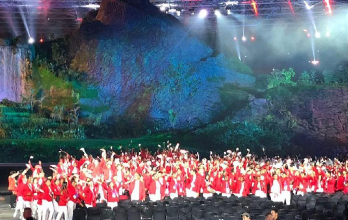 Cận cảnh màn khai mạc ASIAD 2018 cực kỳ hoành tráng của Indonesia Ảnh 4