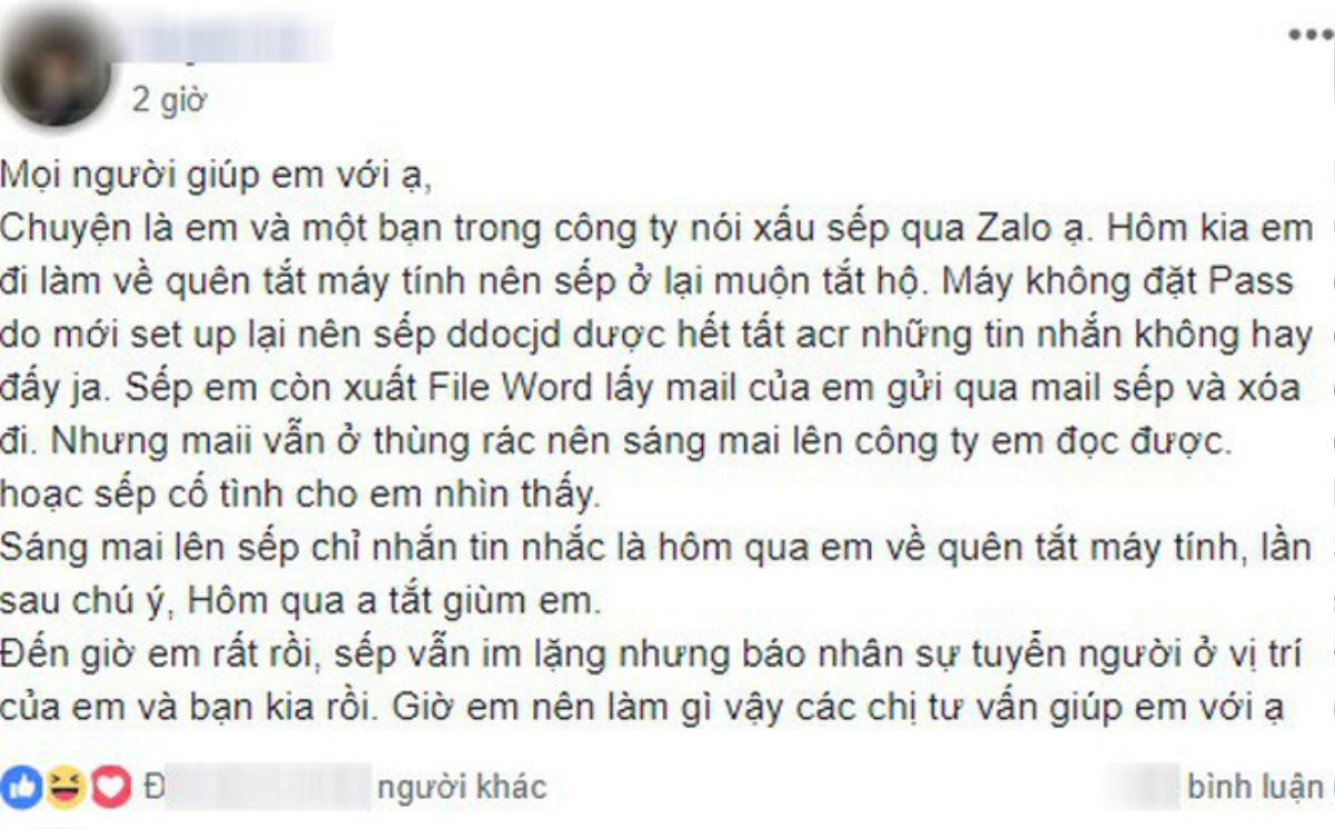 Bị nhân viên hồn nhiên nói xấu sau lưng, vị sếp tỉnh nhất năm dùng một chiêu khiến cả 2 bạn nữ sợ tái mặt Ảnh 1