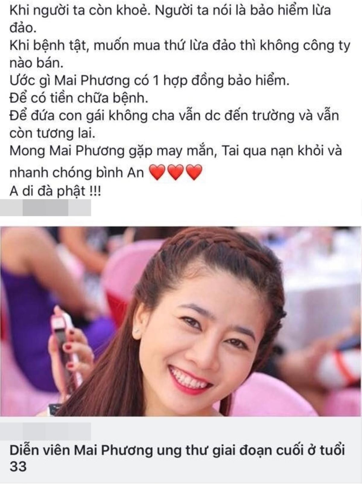 Nhiều người khó chịu khi hình ảnh bệnh tật của Mai Phương bị quảng cáo vô cùng trắng trợn Ảnh 2