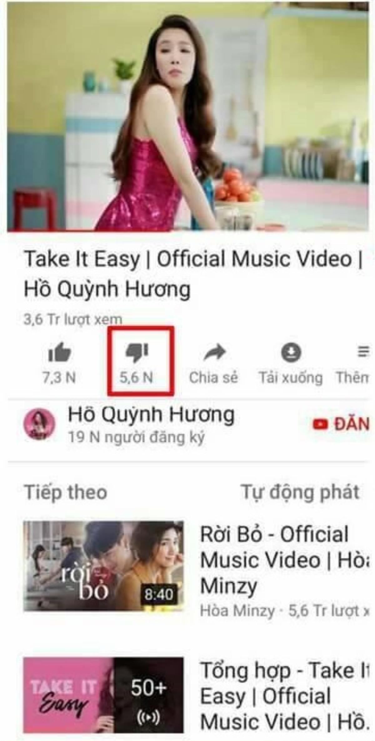 Netizen 'bóc mẽ': Có 1 thế lực nào đó vừa 'hô biến' sạch sẽ lượng dislike MV Hồ Quỳnh Hương Ảnh 2